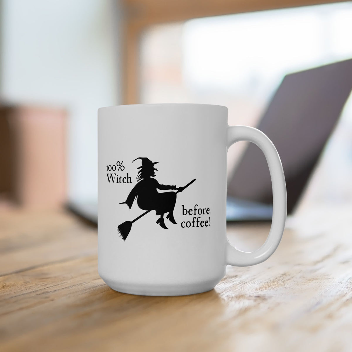 Witch Before Coffee Mug – Funny Halloween Ceramic Mug